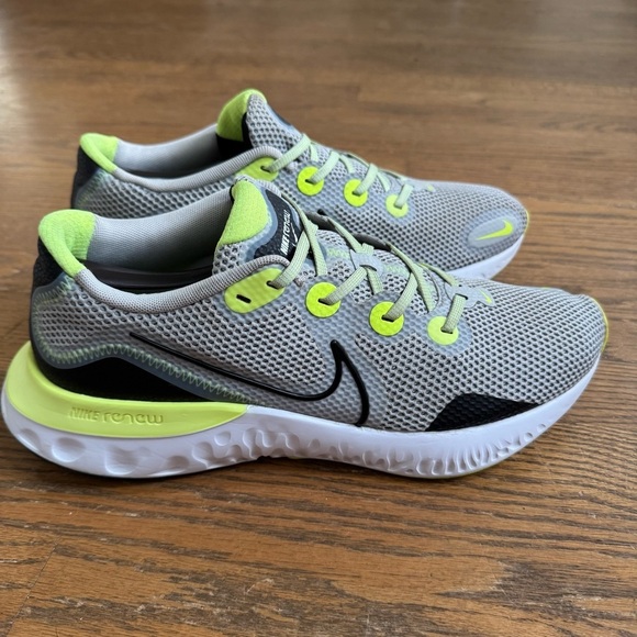 Nike Renew Run 'Grey Fog Volt' Men’s Running Shoes Size 11.5 - Picture 14 of 16